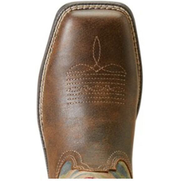 Ariat Anthem Shortie Myra Camo Pink Trim Women’s Western Boots Size 8 Wide - Picture 7 of 11